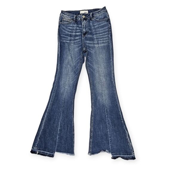 VERVET BY FLYING MONKEY Denim - Vervet Flare Dark Wash Blue Denim Jeans Women's Size 27